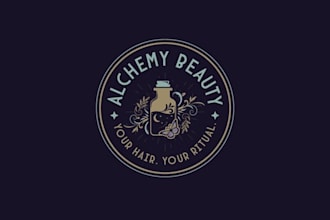 design custom hair salon business logo