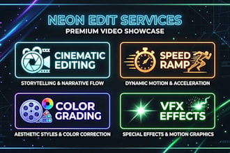 do professional video editing for insta reels and youtube