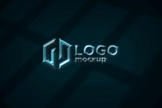 create 4k flux neon logo animation, neon light intro,and glowing neon sign video