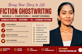 ghostwrite fiction novel science fiction fanfiction literary fiction critique