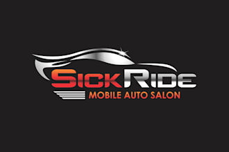 create a sick mobile auto salon logo for sick ride