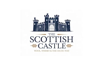 make wonderful castle logo design without any copyright concept