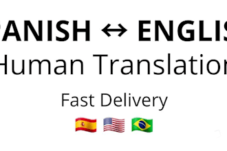 manually translate spanish to english and english to spanish