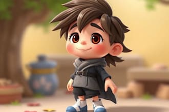 do 2d cartoon character