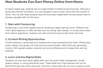 write blog posts and articles for you