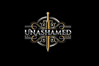 design fantastic high quality  sword logo with express delivery