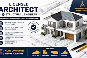 licensed architect and structural engineer kentucky louisiana nebraska virginia