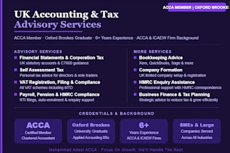 your UK accountant and tax advisor