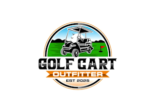 design amazing wonderful golf cart logo with express delivery