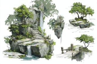 design beautiful landscapes and outdoor environments