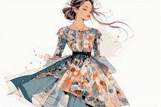 design trendy and stylish outfits for your fashion brand