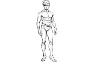 draw black and white sketch