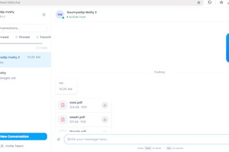build a real time chat application