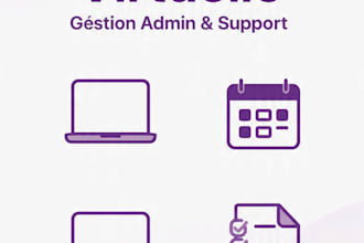assistante virtuelle email agenda admin