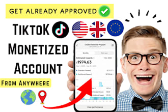 setup tik tok monetization account with tiktok creator rewards program