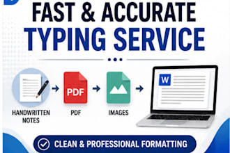 do fast and accurate data entry typing work
