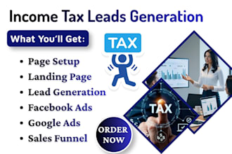 generate exclusive tax preparation leads for CPA and tax professionals