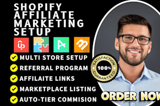 setup shopify affiliate program bixgrow awin uppromote goaffpro refferly simple