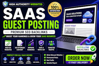 boost your saas website ranking with guest posting backlinks