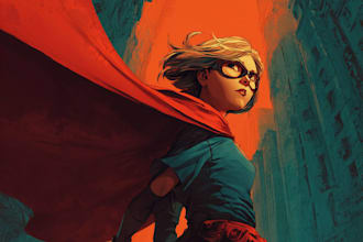 create stunning custom superhero character