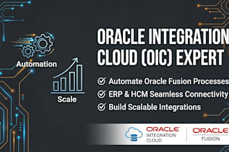 develop oic oci integrations for fusion erp and hcm