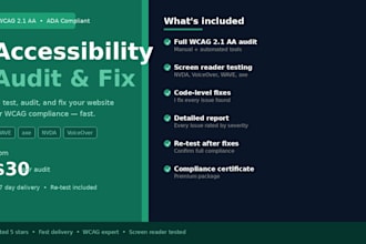 audit and fix wcag accessibility issues on your website accessibility