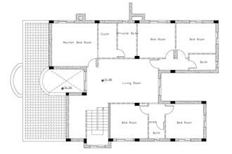 draw architectural drafting in autocad
