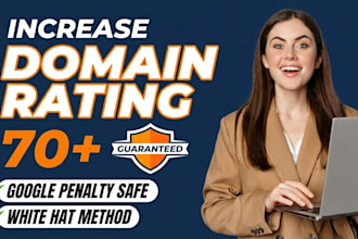 increase ahrefs domain rating DR, increase moz domain authority da