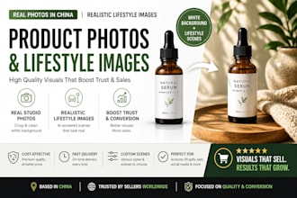 create product photos and lifestyle images in china