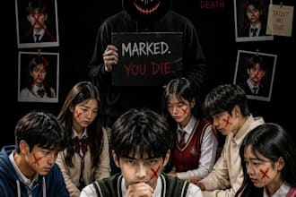 write a suspense horror story with shocking twists