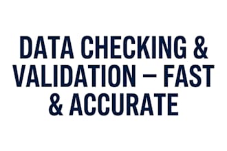 check and validate your excel data for errors and accuracy