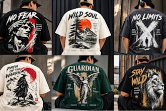 graphic t shirt design and custom t shirt design