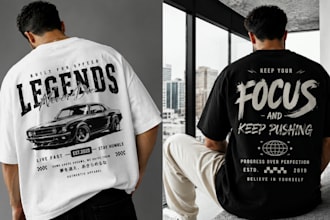 custom typography t shirt design and t shirt design