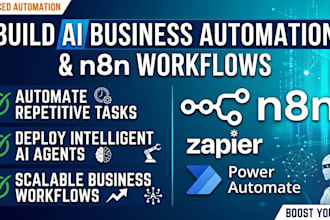 build ai business automation n8n workflow ai agents ai workflow automation
