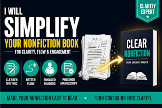 simplify and edit your nonfiction book for clarity and engagement