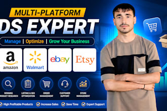 be your amazon,walmart,ebay and etsy ds expert