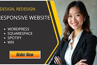 redesign your wix or squarespace website for speed, SEO