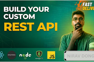 build a secure node js rest API with jwt auth and mongodb