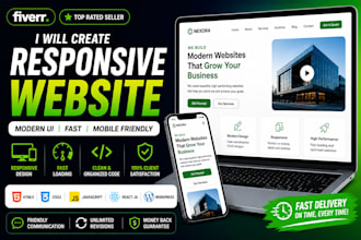 design and develop responsive landing pages