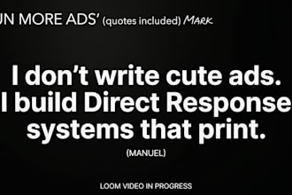 write direct response copy and image ads that convert