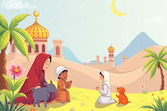illustrate your islamic stories for children