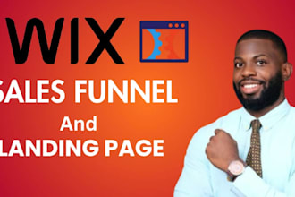 design wix sales funnel squarespace landing page sales funnel website