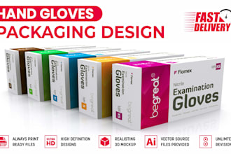 design hand gloves box