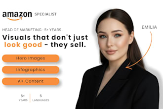 design converting amazon infographics, a plus, hero images