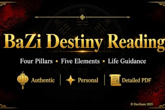analyze your bazi to unlock wealth abundance and life transformation