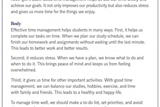 write professional english assignments