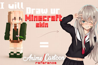 draw your minecraft skin