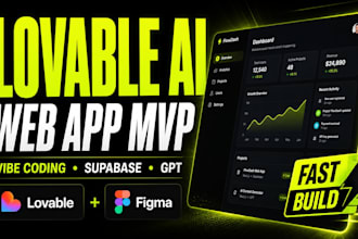 build lovable ai web app mvp with vibe coding