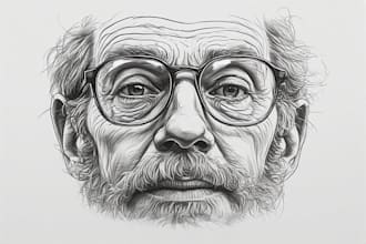 turn yourself a hedcut wsj style portrait from a photo