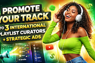 pitch your spotify tracks to targeted playlist curators in france us uk and ads